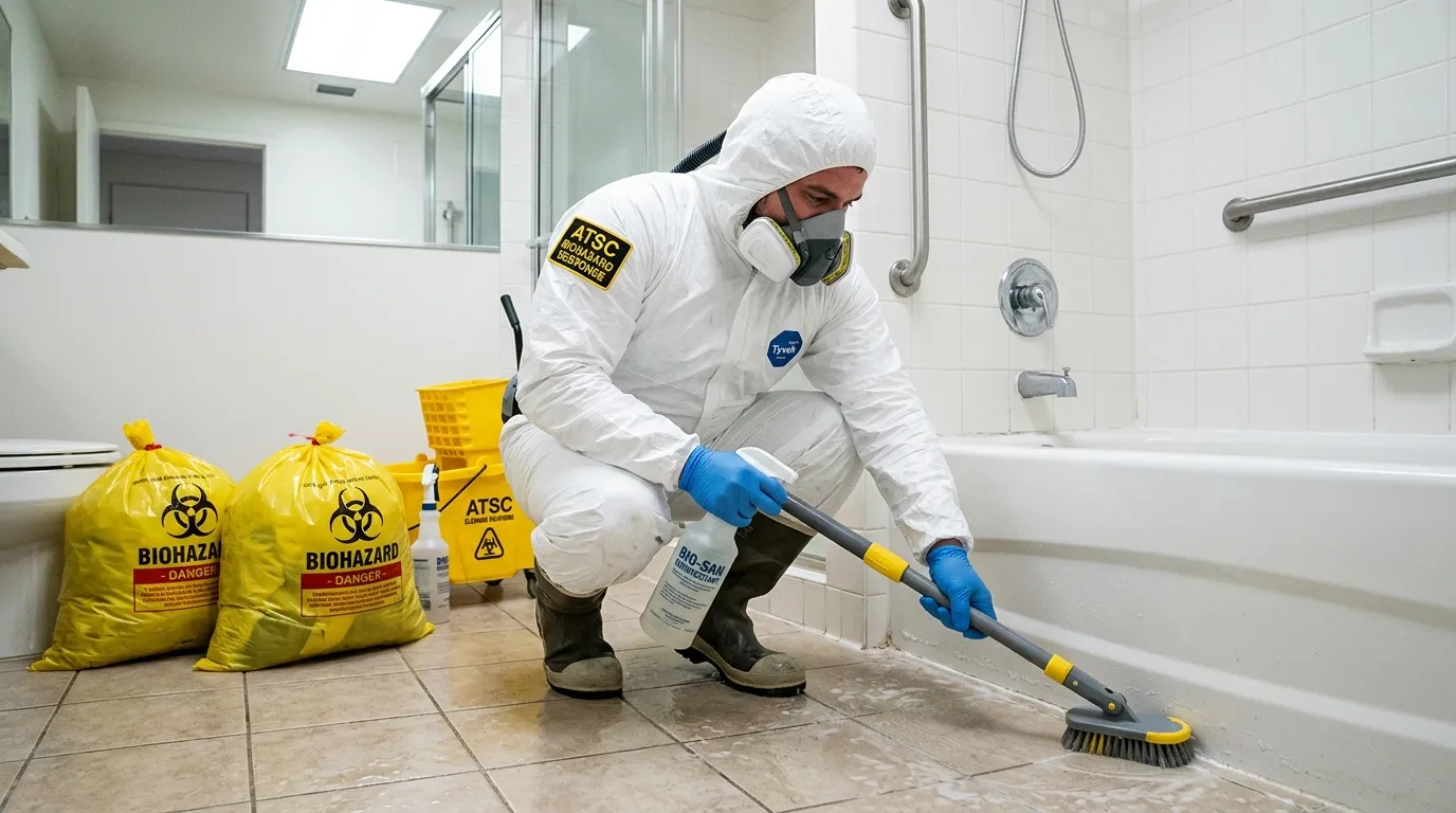 Decontamination equipment deployed for Blood Cleanup in East New York